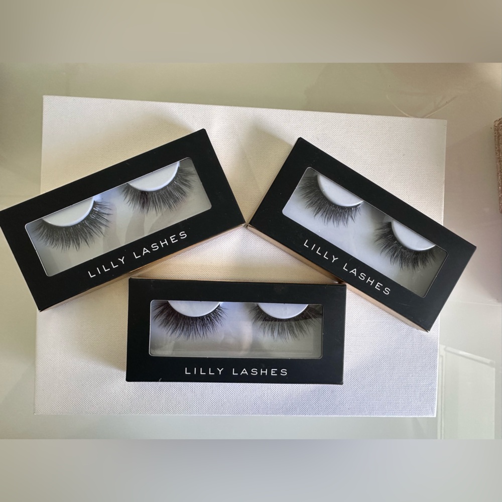 Brand New in Box Trio of Lilly Lashes False Eyelashes Set